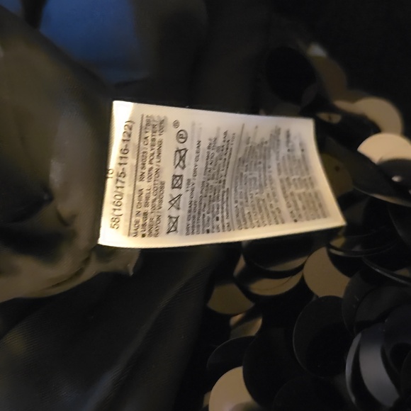 Banana Republic Teia Sequin Maxi Dress. Size 18. BLACK. - Picture 13 of 14